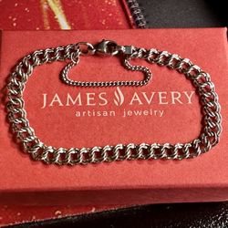Light double sale curb charm bracelet