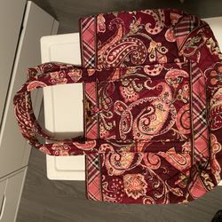 Vera bradley piccadilly plum Toggle Tote 