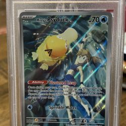 Pokemon Misty’s Psyduck #193/182 (Illustration Rare) from the 2025  Scarlet & Violet: Destined Rivals (DRI EN) set