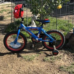 16 INCH SPIDER-MAN BIKE