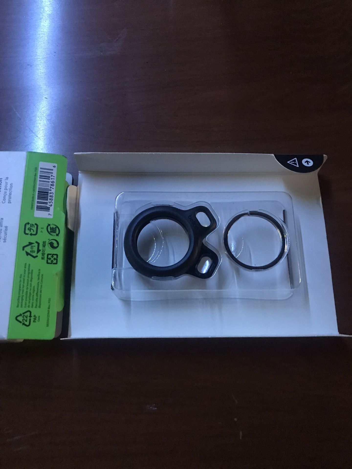 Secure Holder With Key Ring For Air Tag