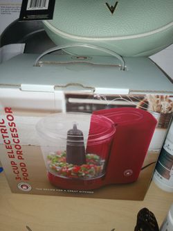 3 cup electric food processor