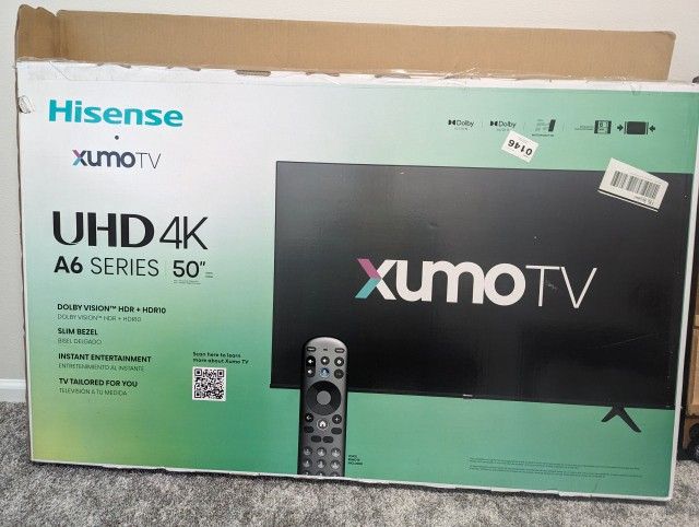 50" Xumo Tv UHD 4k