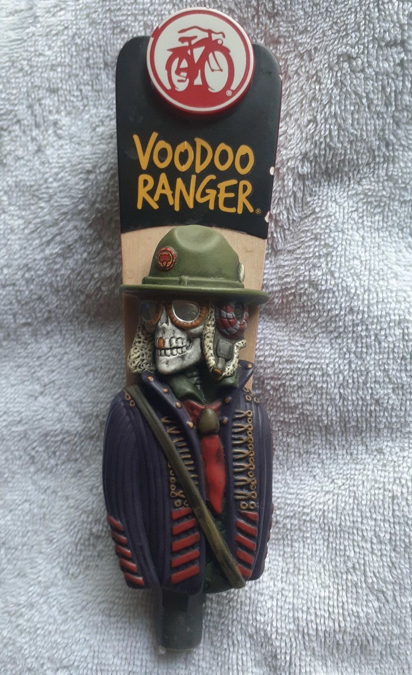 New Belgium Voodoo Ranger IPA Beer Tap Handle Used