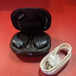 HAOYUYAN BX17 Bluetooth sport earbuds Sweatproof in charging case  
