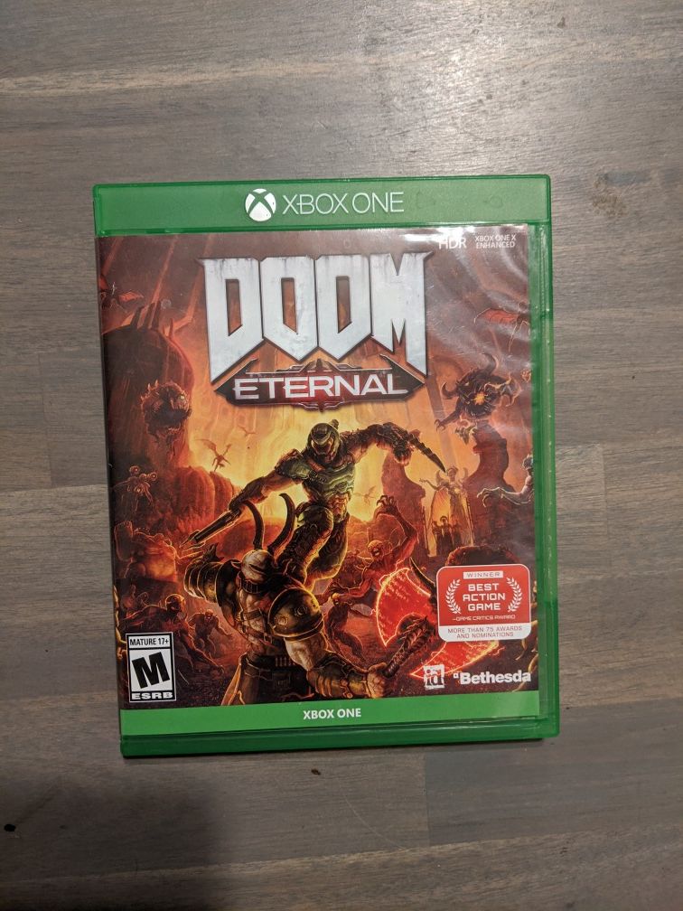 Xbox one Doom eternal XB1