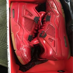 Jordan 4 ,Fire Red,8 In Men