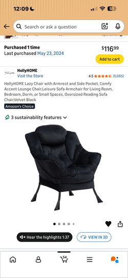 Chair for $75 barely used