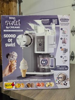 Ninja Swirl by CREAMi Ice Cream Machine
