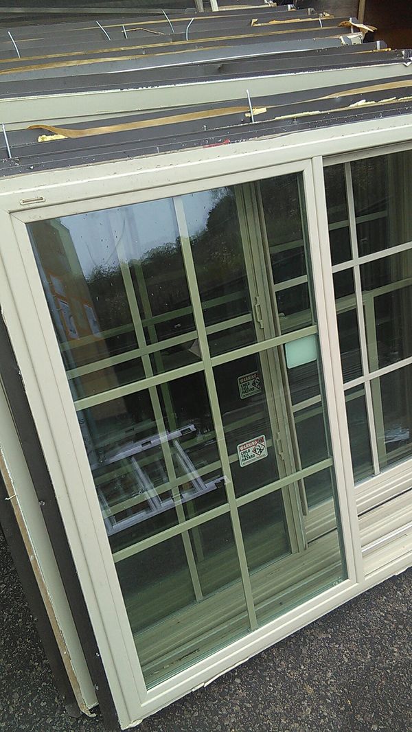 Vinyl retrofit Windows size 47 and 1/2 by 41 and a half 100 available