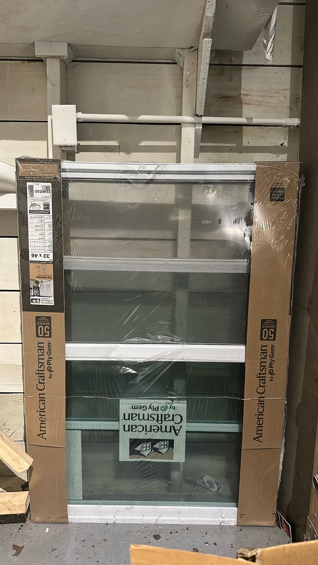 American craftsman window