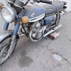 Honda CB175 motorcycle,