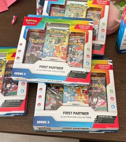 WTT - pokemon First Partners Series 3