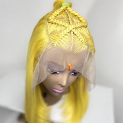 Bob Wig 16” 100% Human Hair  Lace Frontal 13x4