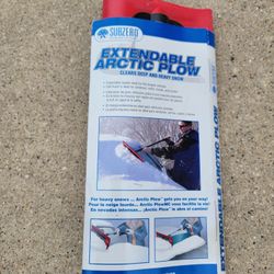 SUBZERO EXTENDABLE ARCTIC PLOW with GRIP (New)