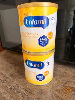 Enfamil Infant Formula 12.5 oz Cans x2