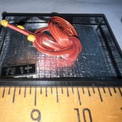 Vintage World Bamboo Spiral Carved Brooch Pin 