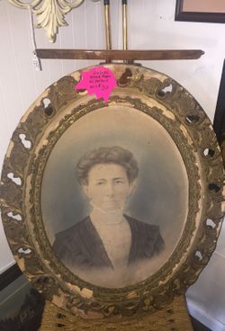 Antique frame photo 27x24 very cool perfect for collage