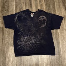 y2k Harley Davidson tee
