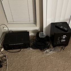 Harmon Kardon 5.1 Home Theater With Denon Receiver