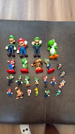 Super Mario Nintendo Figure Collection Lot