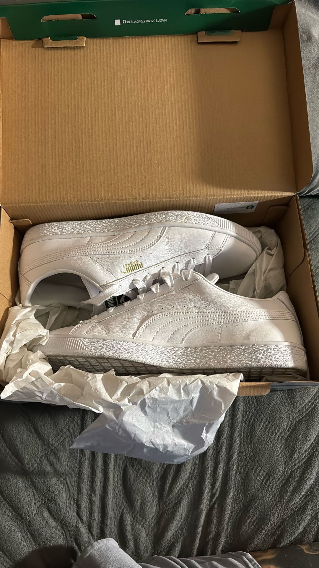 Puma Basket Classic XXI White