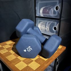 15 pound dumbbells