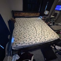 King Size Platform Bed