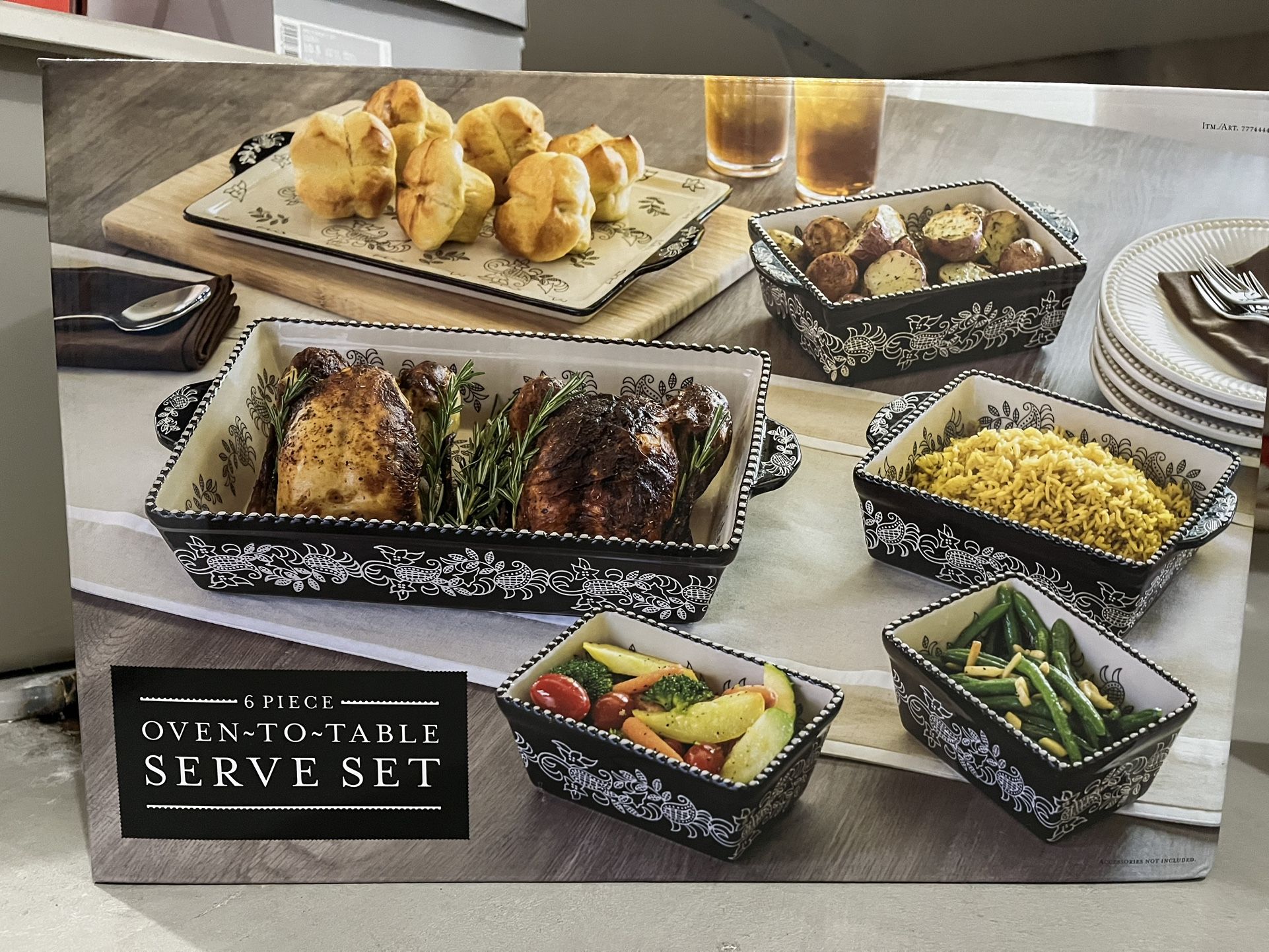 Bakeware/ Serve Set