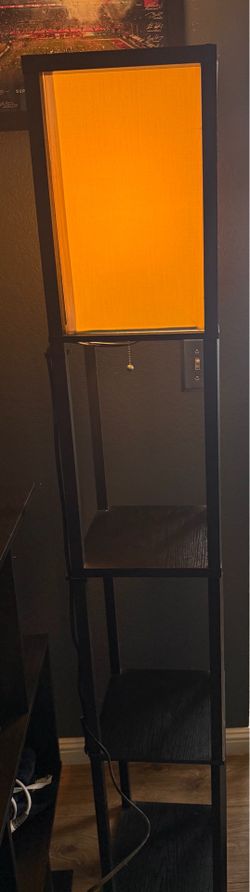 Lamp bookshelf
