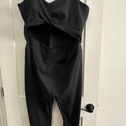 Girlfriend Collective Black Unitard