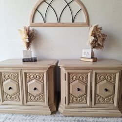 Pair Of Side Tables,  Nightstands 