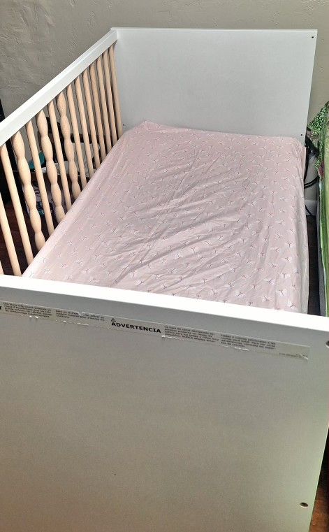 Baby Crib With Mattress