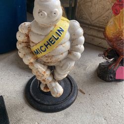 Michelin Cast Iron Statue Collectible