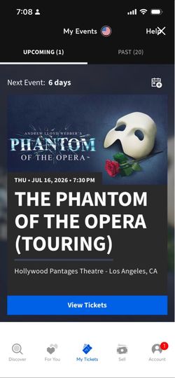 The phantom of the opera
