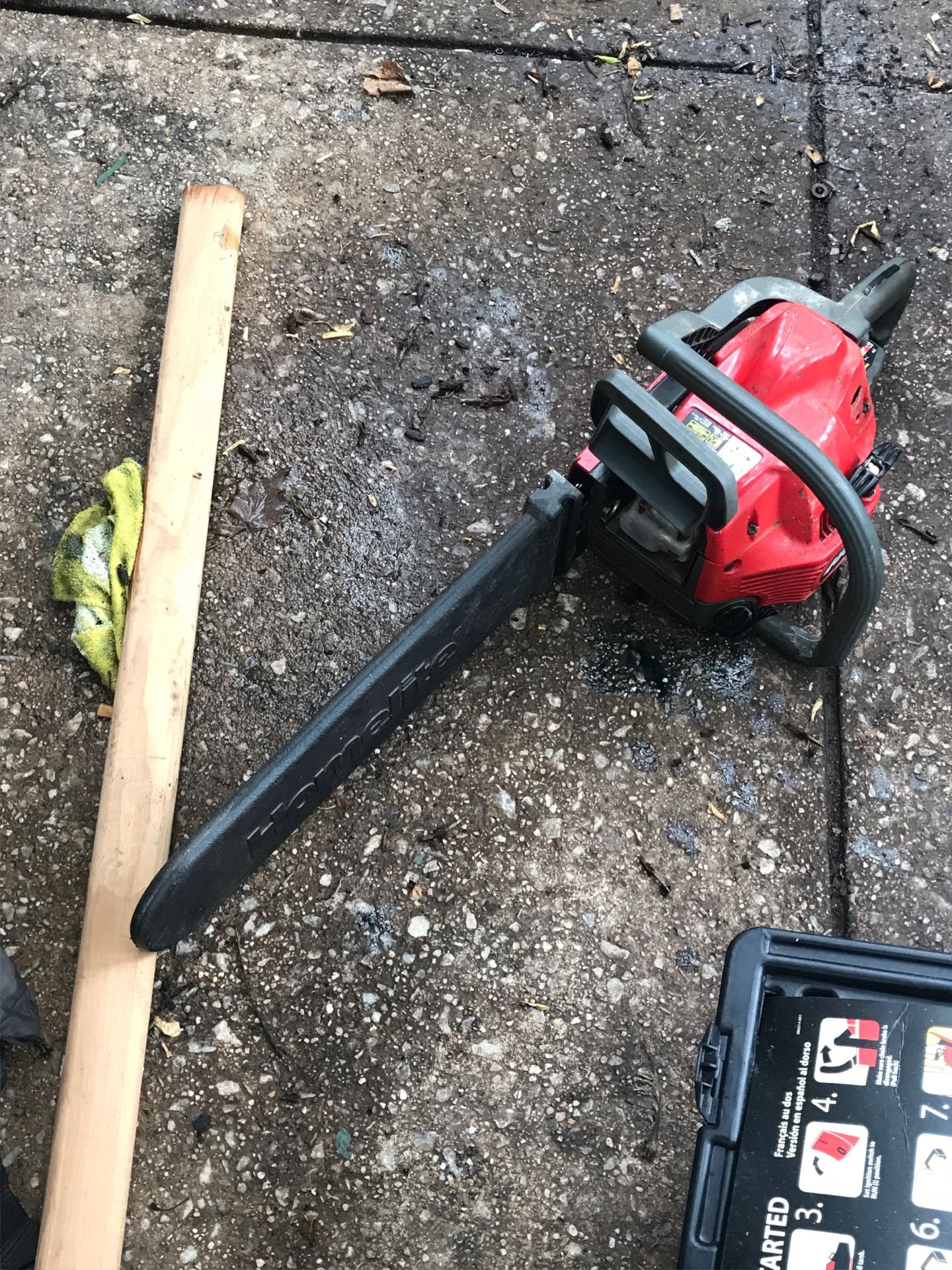 Homelite chainsaw