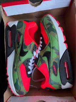 Nike Air Max 90 Camo Infrared Sneakers