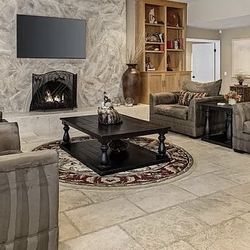 Espresso Coffee and End Tables Set