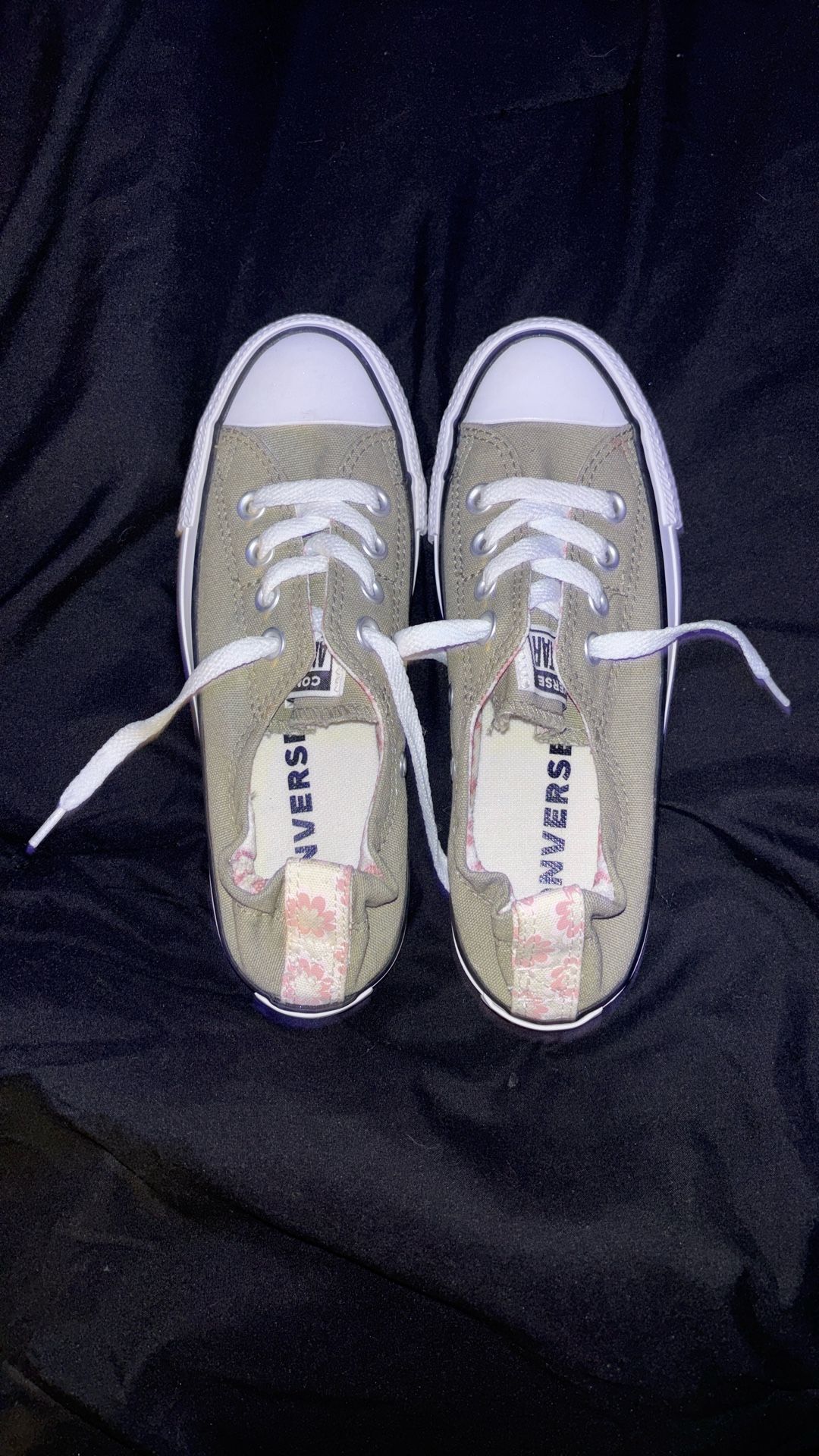 Converse, Greenish Color , Size 5