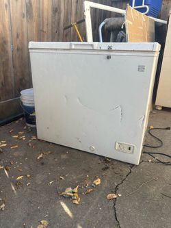 Deep freezer.   7 cubic feet
