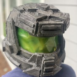Halo Master Chief Costume, Halo Video Game, Helmet Halloween Costume Cosplay