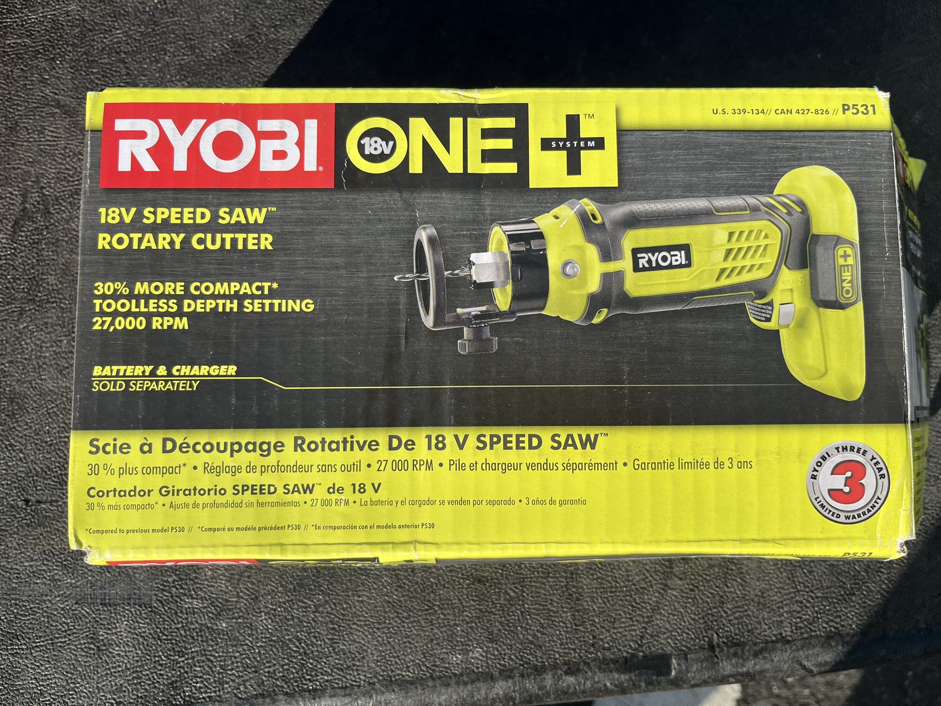 Ryobi 18V Speed Saw Rotary Cutter