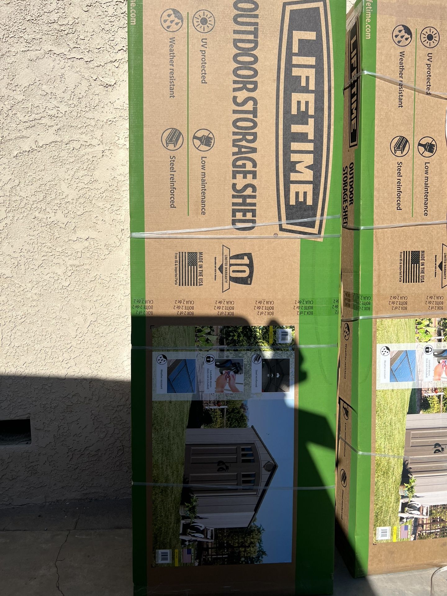 Lifetime 8x7.5 Storage Shed for Sale in Huntington Park, CA OfferUp