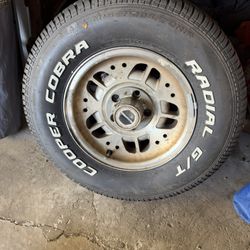 Ford Ranger Wheel And Tire 225/70R14 Cooper