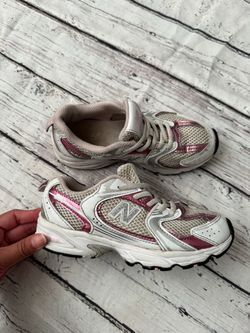 New Balance Kids Sneakers White Pink
