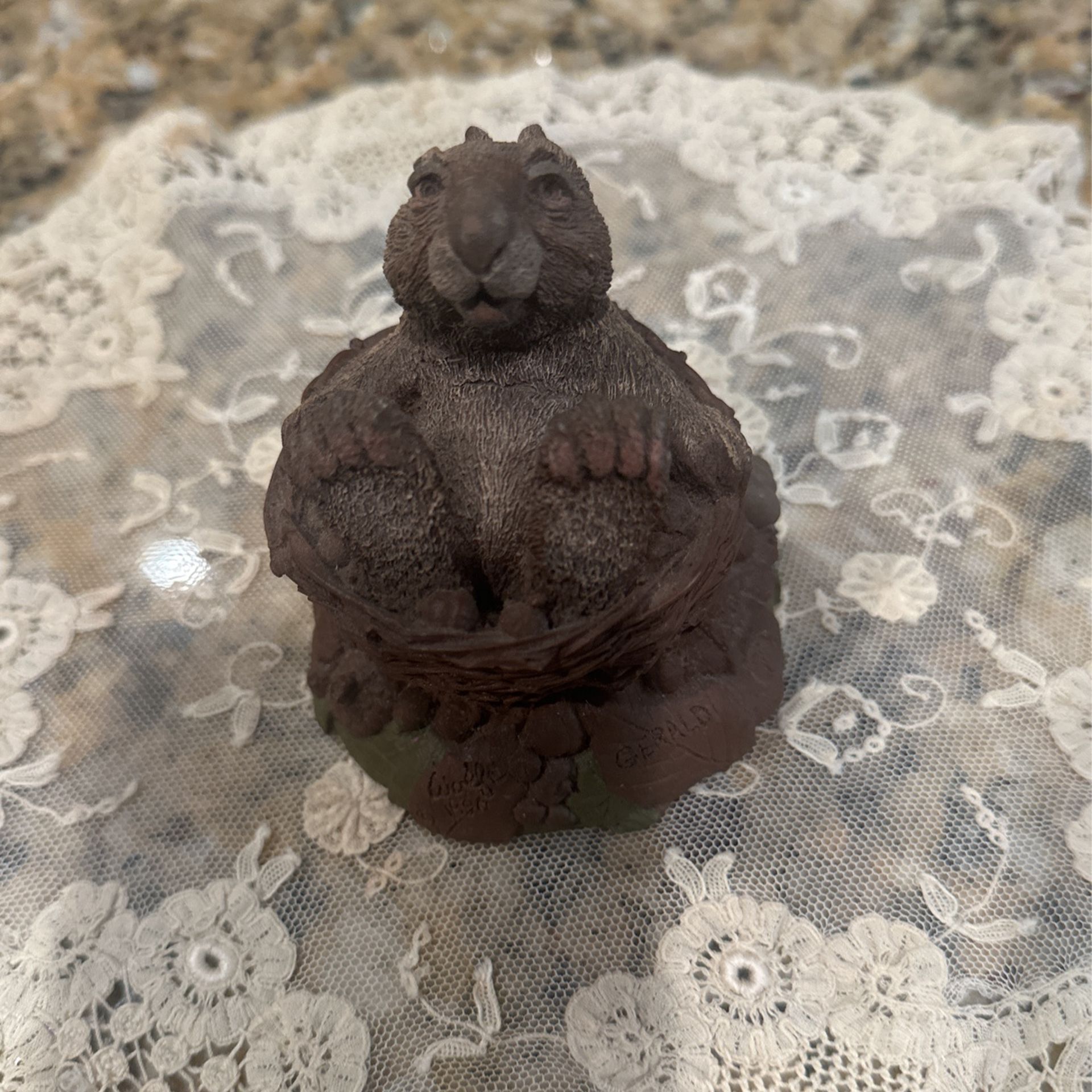 Timothy Wolfe “Gerald” Baby Bunny Figurine