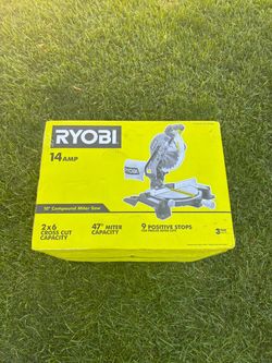 Ryobi 14 Amp  miter saw