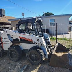 Bobcat with trailer