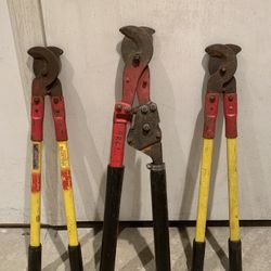 Heavy Duty Cable Cutters – Ratcheting & Manual Electrical Cable Cutters