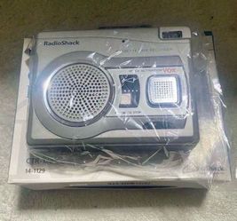 Radio Shack Cassette Recorder